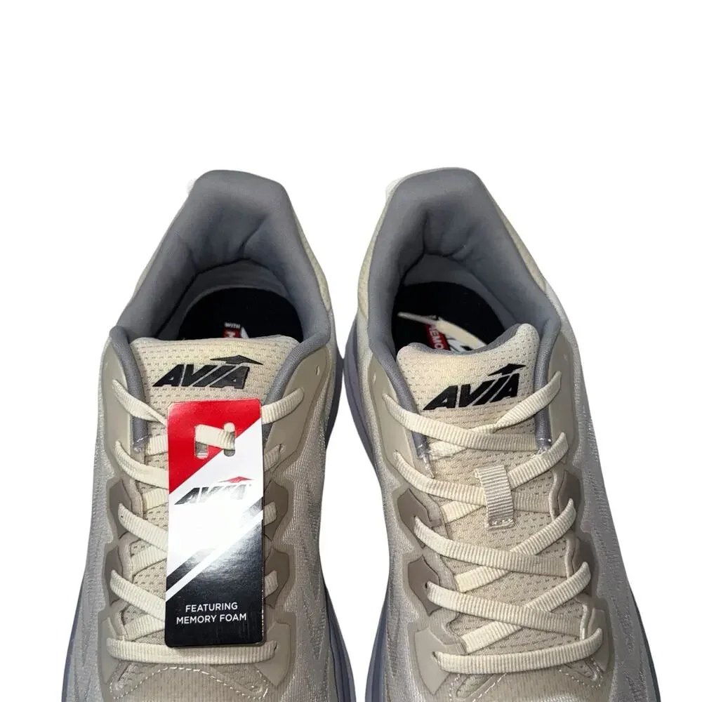 AVIA AVI MOVE LACE-UP SNEAKERS TRAINERS MEN'S SHOES Beige SZ/10